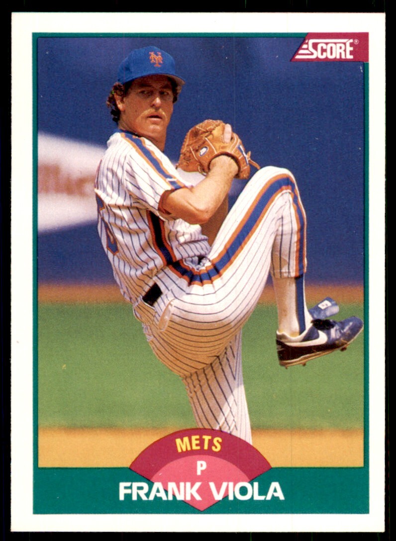 1989 Score Rookie & Traded: Frank Viola New York Mets #67T