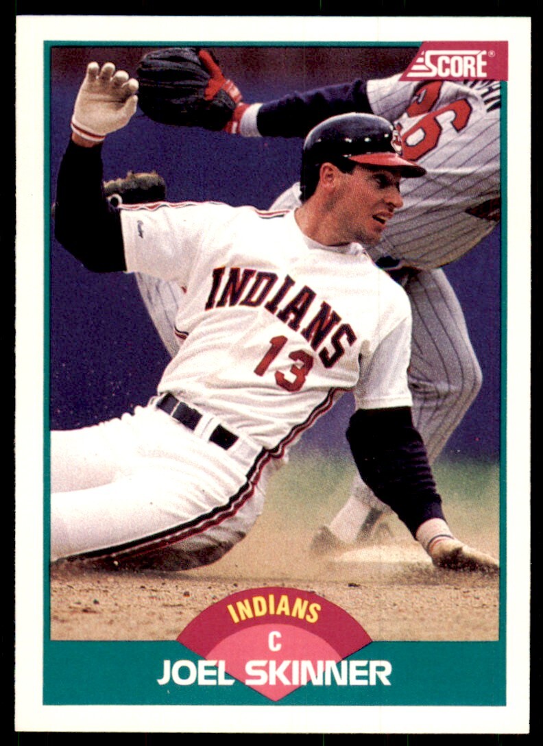1989 Score Rookie & Traded- Joel Skinner Cleveland Indians #76T