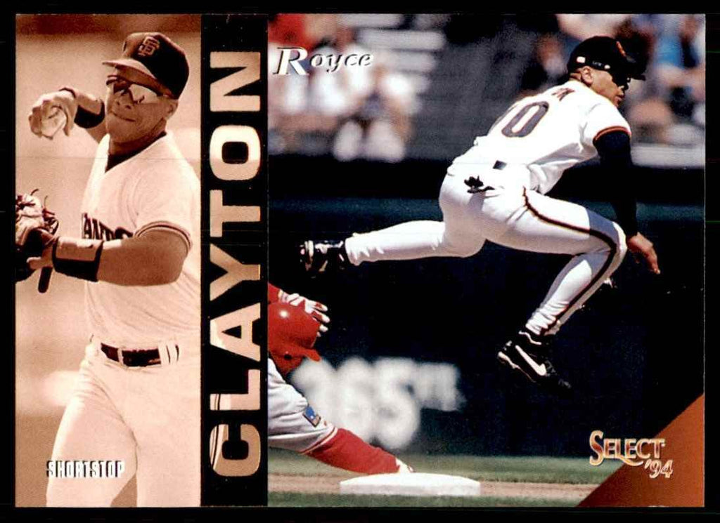 1994 Select Royce Clayton San Francisco Giants #278