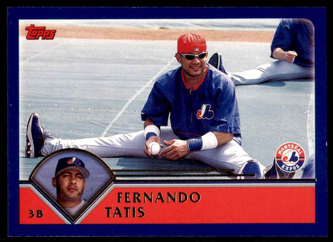 2003 Topps Fernando Tatis Montreal Expos #589