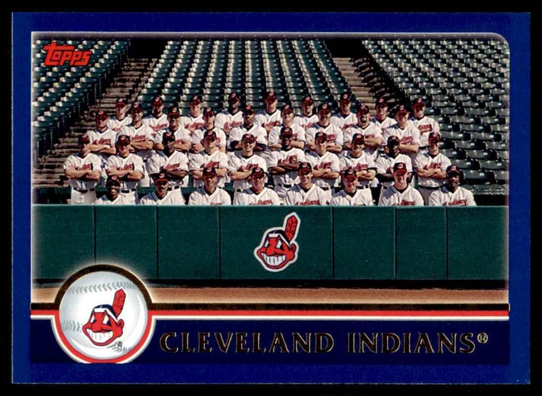 2003 Topps Team. Cleveland Indians #638