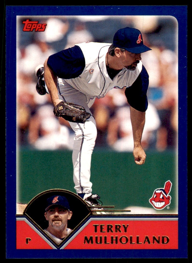 2003 Topps Terry Mulholland Cleveland Indians #543