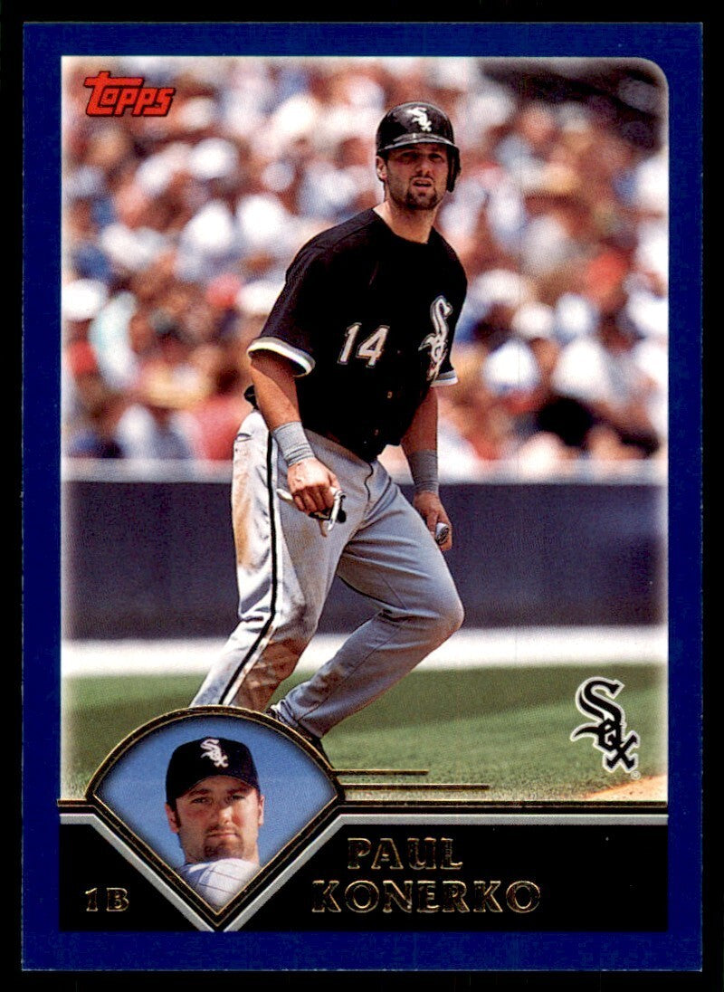 2003 Topps Paul Konerko Chicago White Sox #523