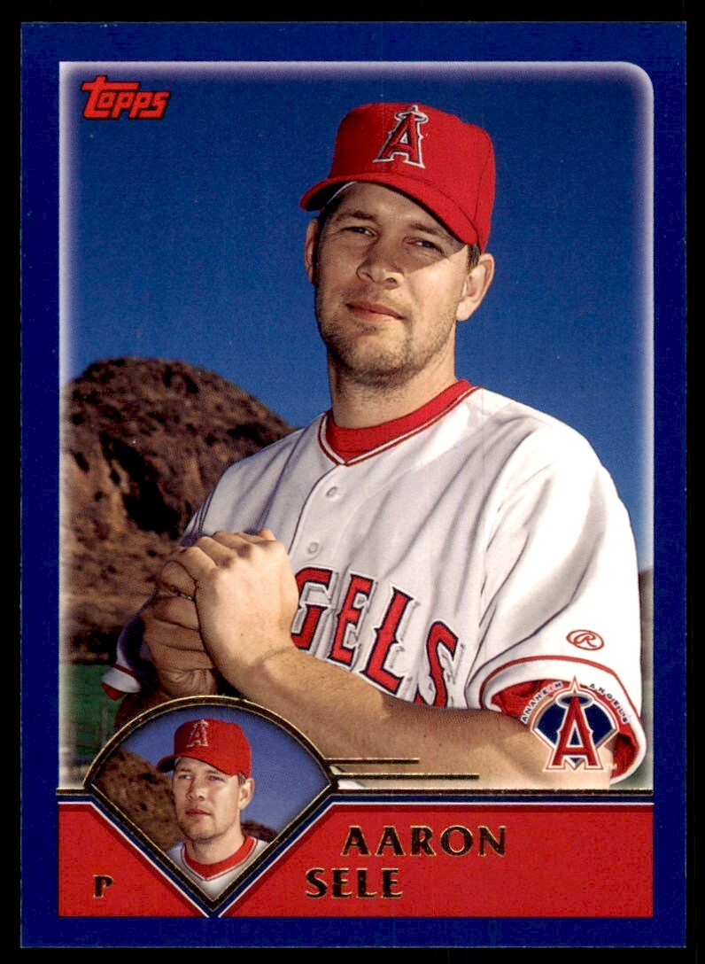 2003 Topps Aaron Sele Anaheim Angels #398