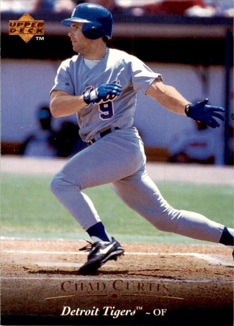 1995 Upper Deck Chad Curtis Baseballl Cards #424
