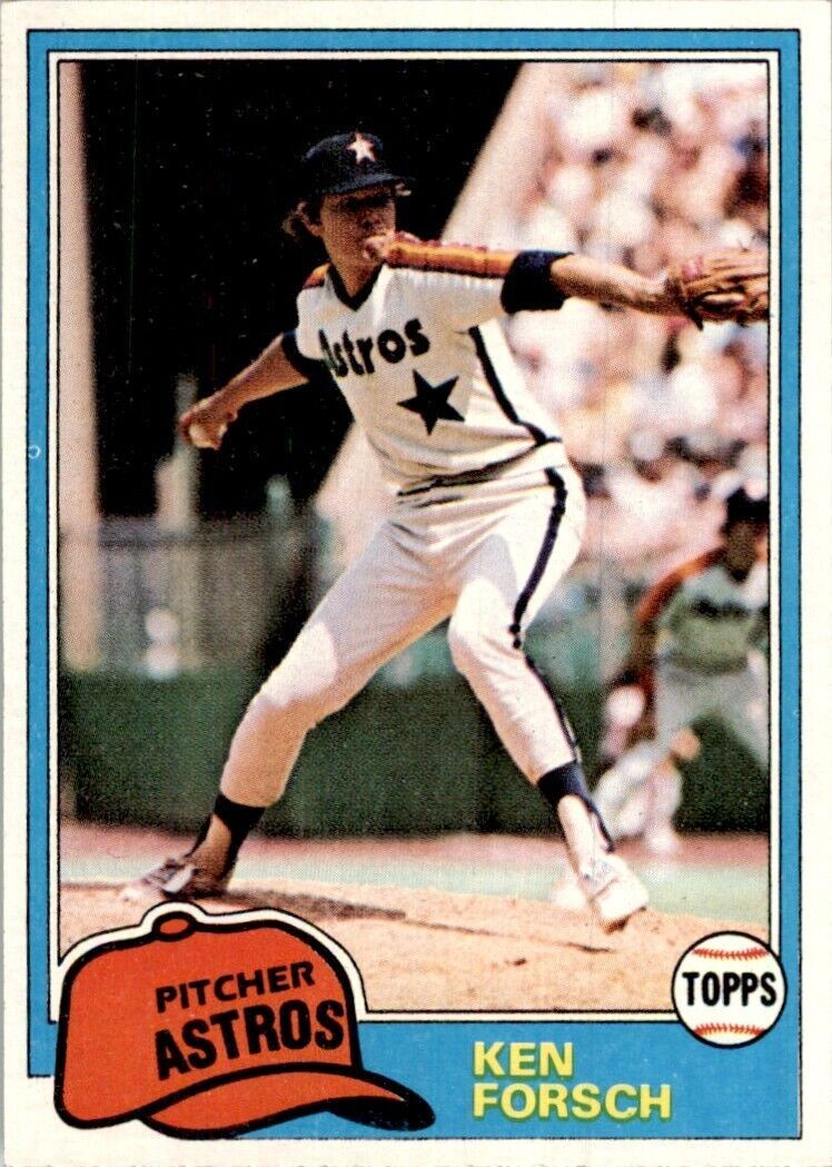 1981 Topps Ken Forsch Baseball Cards #269