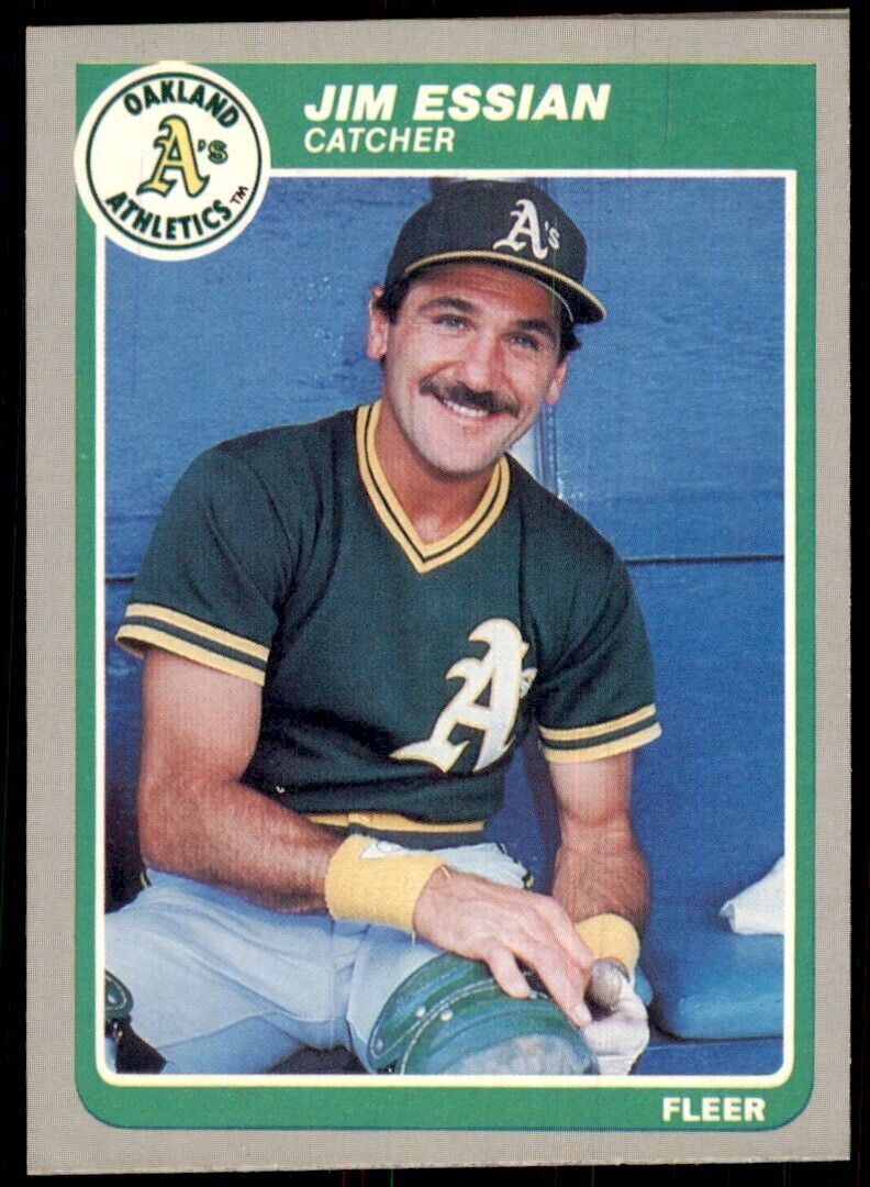 1985 Fleer Jim Essian 104 Baseball Cards #423