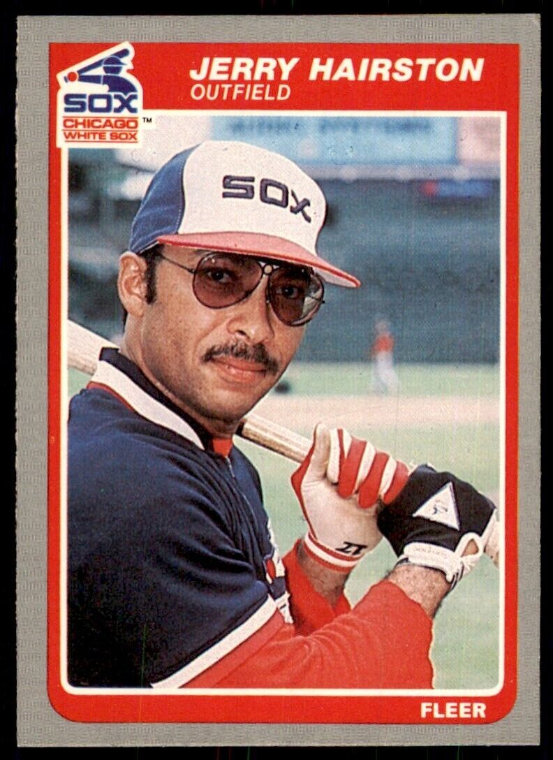 1985 Fleer Jerry Hairston 100 Baseballl Cards #515