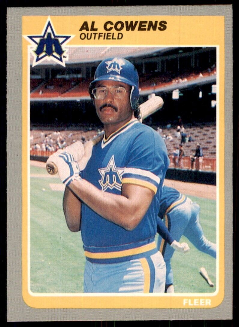 1985 Fleer Al Cowens 102 Baseball Cards #487