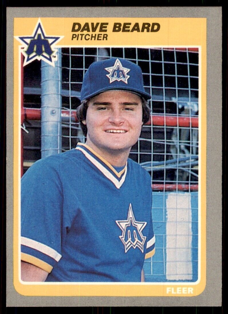 1985 Fleer Dave Beard 101 Baseball Cards #483