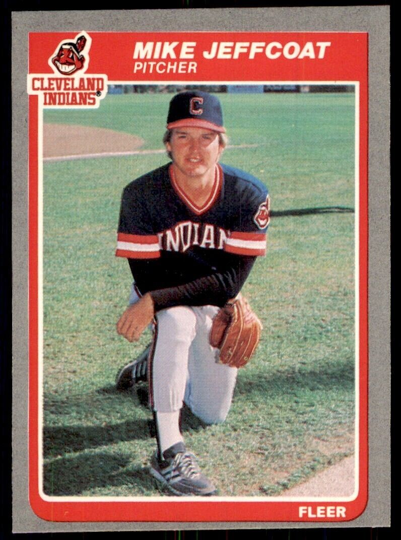 1985 Fleer Mike Jeffcoat 100 Baseball Cards #453