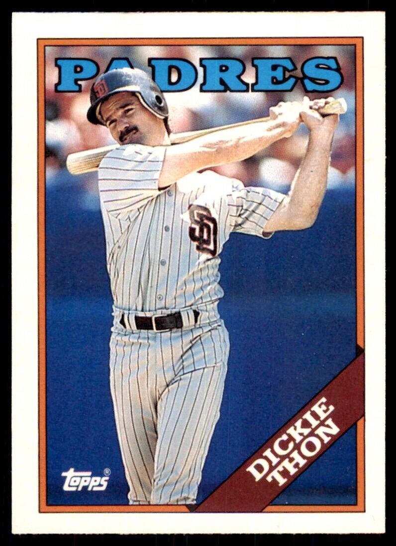 1988 Topps Traded Dickie Thon Baseball Cards #121T