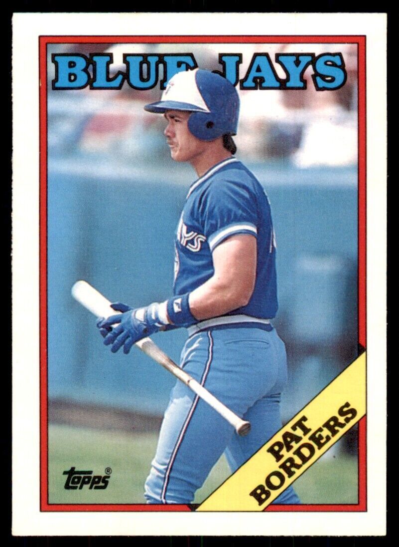 1988 Topps Traded Pat Borders Baseball Cards #17T