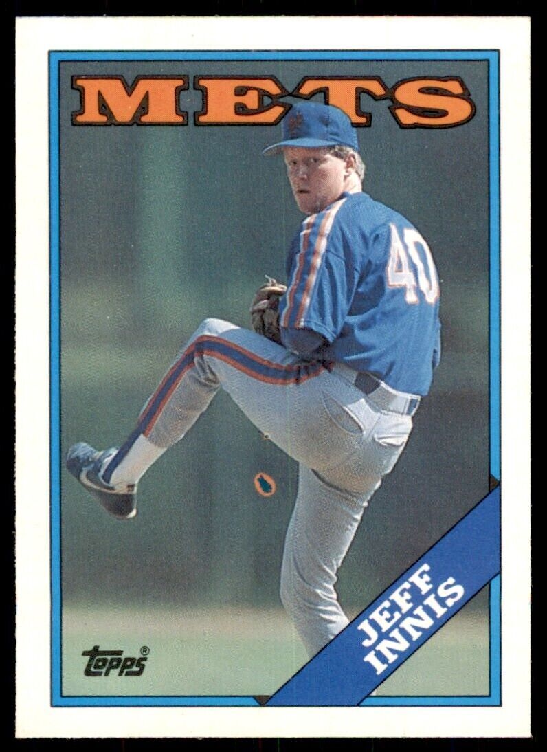 1988 Topps Traded Jeff Innis Baseball Cards #54T