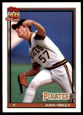1991 Topps John Smiley 102 Baseball Cards #143