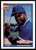 1991 Topps Curt Wilkerson 104 Baseball Cards #142