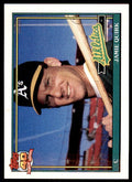 1991 Topps Jamie Quirk 101 Baseball Cards #132