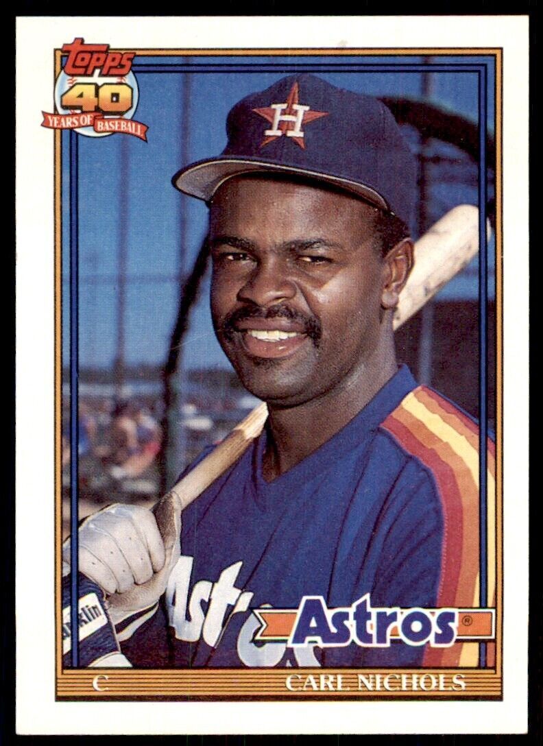 1991 Topps Carl Nichols 100 Baseball Cards #119