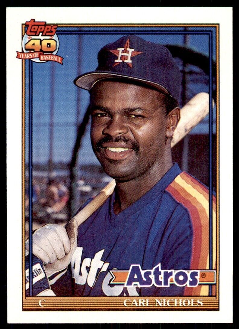 1991 Topps Carl Nichols 103 Baseball Cards #119