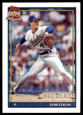 1991 Topps Tom Edens 101 Baseball Cards #118