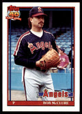1991 Topps Bob McClure 102 Baseball Cards #84