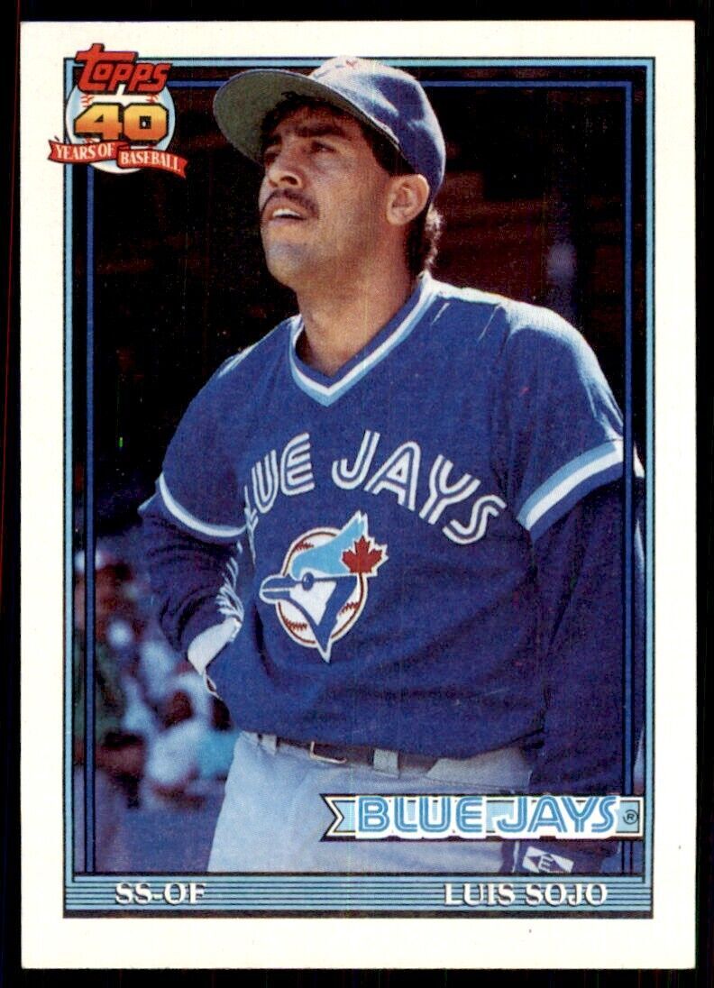 1991 Topps Luis Sojo 102 Baseball Cards #26
