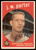 1959 Topps J.W. Porter 102 Baseball Cards #246