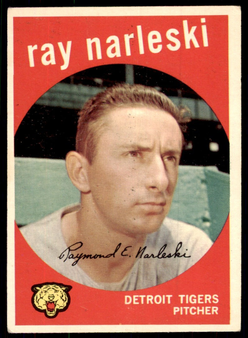 1959 Topps Ray Narleski 100 Baseball Cards #442