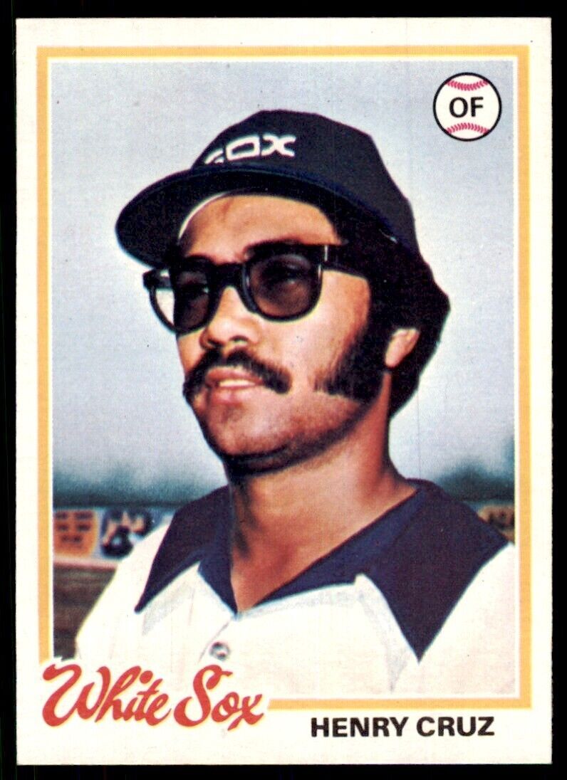 1978 Topps Henry Cruz 109 Baseball Cards #316