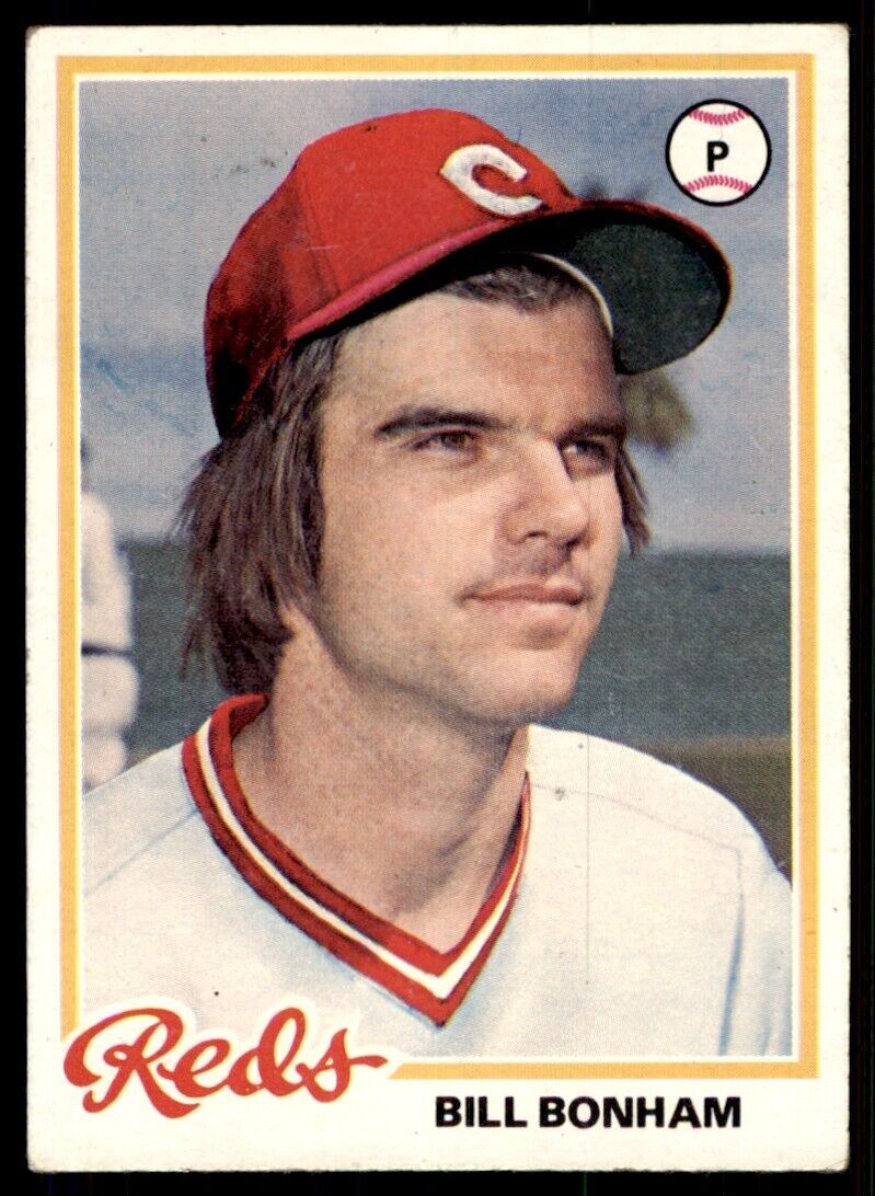 1978 Topps Bill Bonham 100 Baseball Cards #276