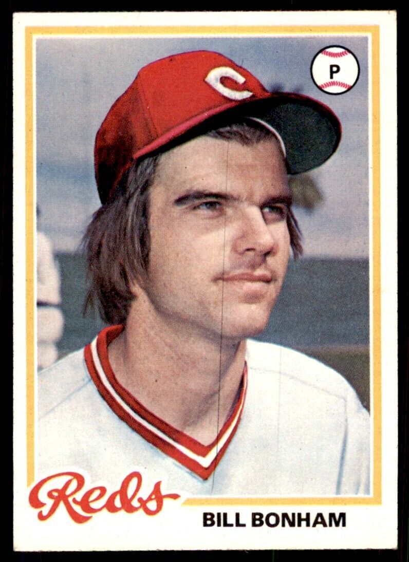 1978 Topps Bill Bonham 102 Baseball Cards #276