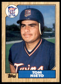 1987 Topps Traded Tom Nieto Baseball Cards #90T