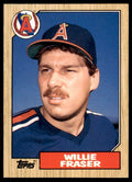 1987 Topps Traded Willie Fraser Baseball Cards #35T