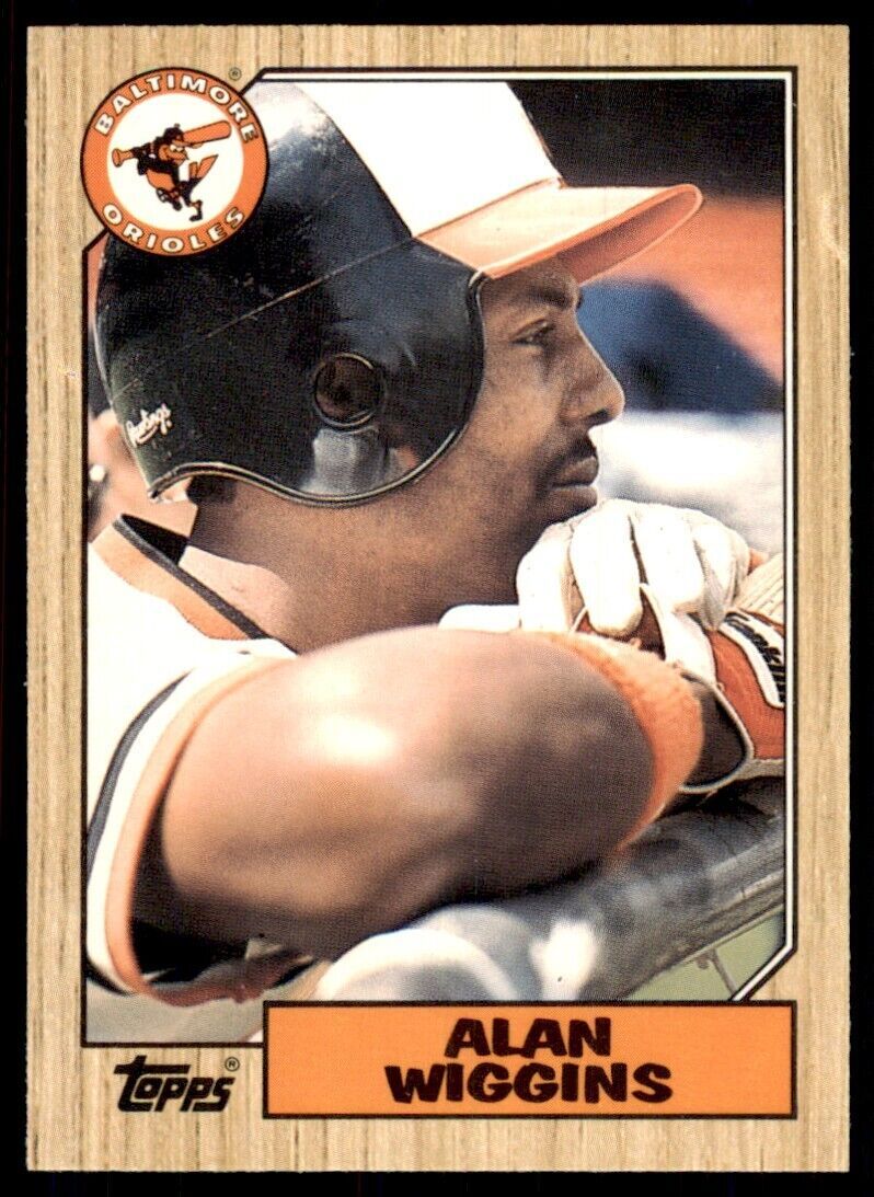 1987 Topps Traded Alan Wiggins Baseball Cards #126T