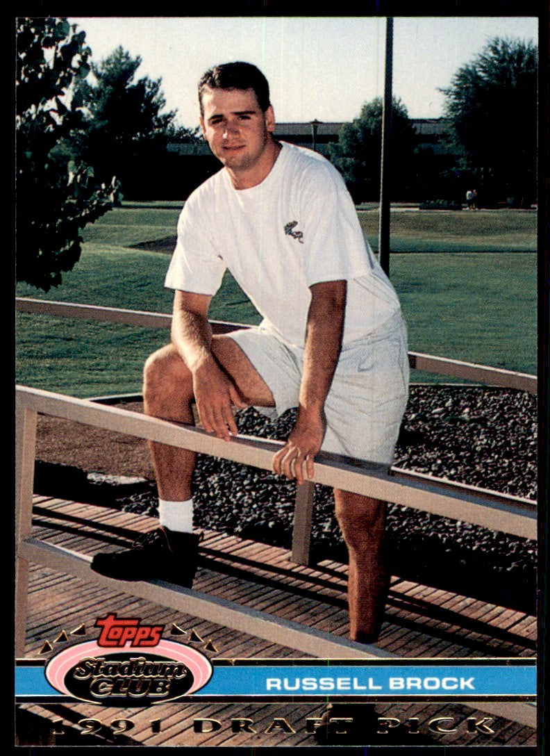 1991 Stadium Club Stadium Set Russell Brock Baseball Cards #20