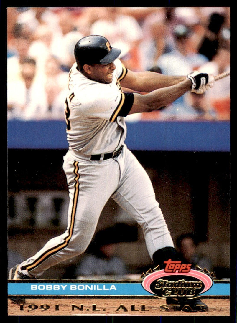 1991 Stadium Club Stadium Set Bobby Bonilla Baseball Cards #19