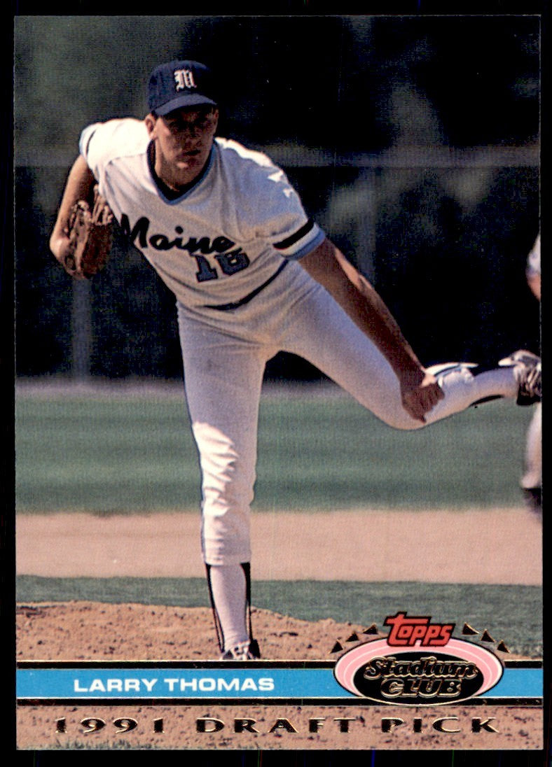 1991 Stadium Club Stadium Set Larry Thomas Baseball Cards #186