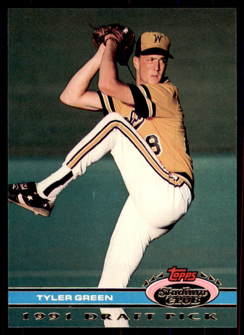 1991 Stadium Club Stadium Set Tyler Green Baseball Cards #68
