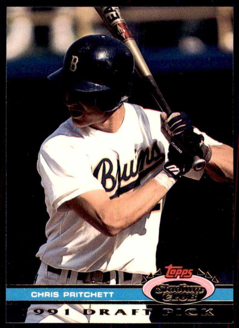 1991 Stadium Club Stadium Set Chris Pritchett Baseball Cards #142
