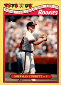 1989 Topps Toys'R'Us Rookies Sherman Corbett Baseball Cards #6