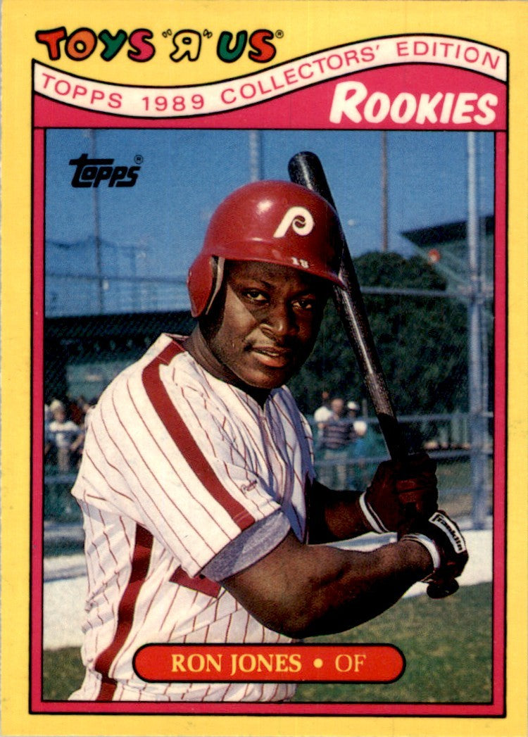 1989 Topps Toys'R'Us Rookies Ron Jones Baseball Cards #16