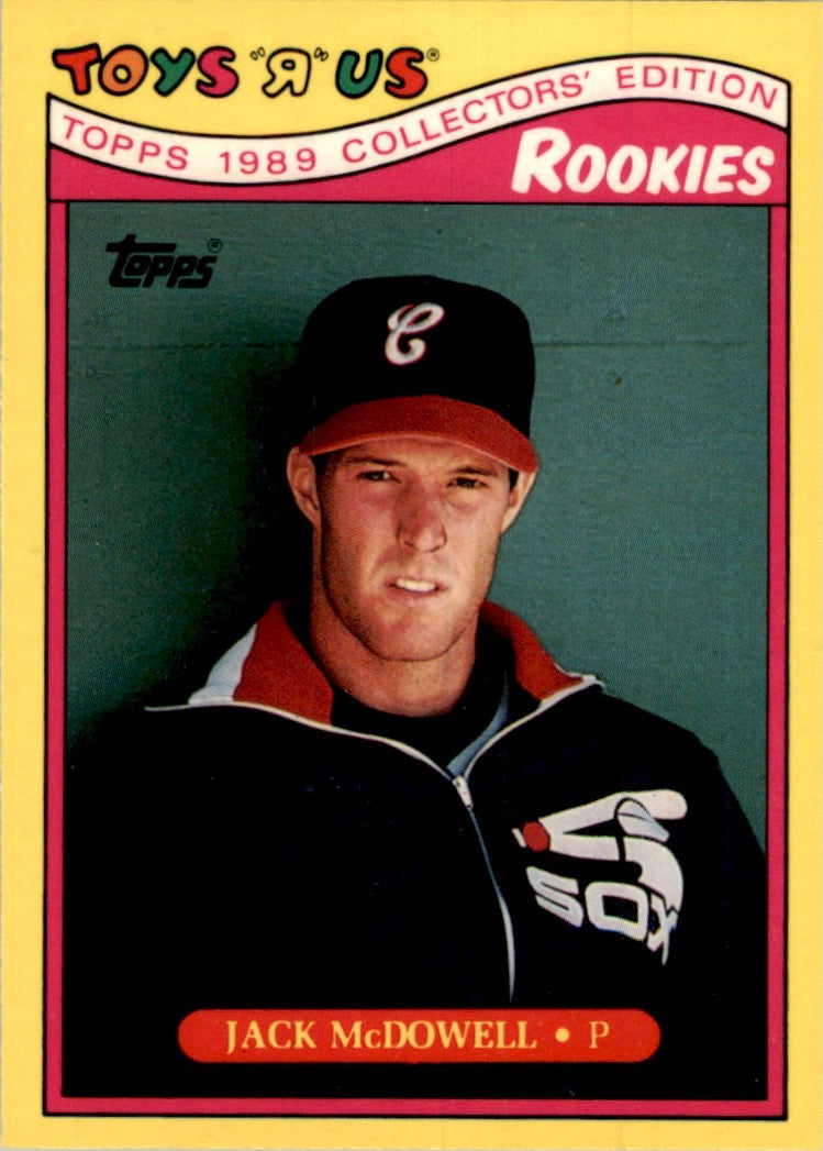 1989 Topps Toys'R'Us Rookies Jack McDowell Baseball Cards #20