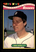 1987 Topps Toys'R'Us Rookies Eric King Baseball Cards #16