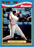 1988 Topps Toys'R'Us Rookies Ken Gerhart 101 Baseball Cards #11