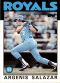 1986 Topps Traded Angel Salazar Baseball Cards #96T