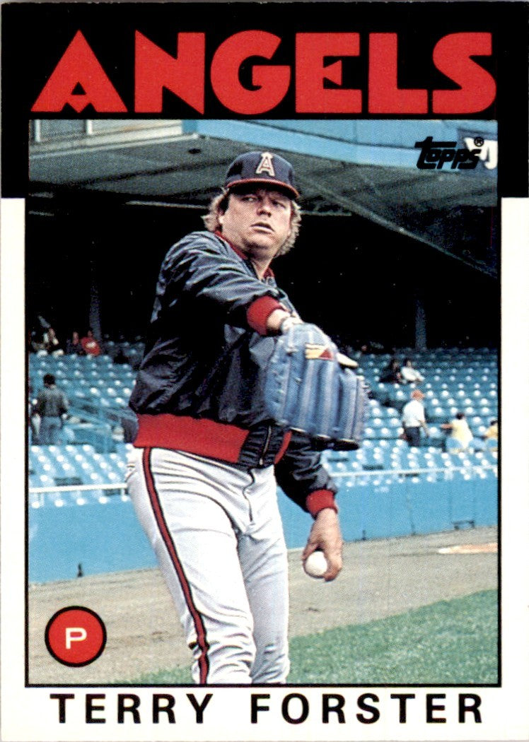 1986 Topps Traded Terry Forster Baseball Cards #37T