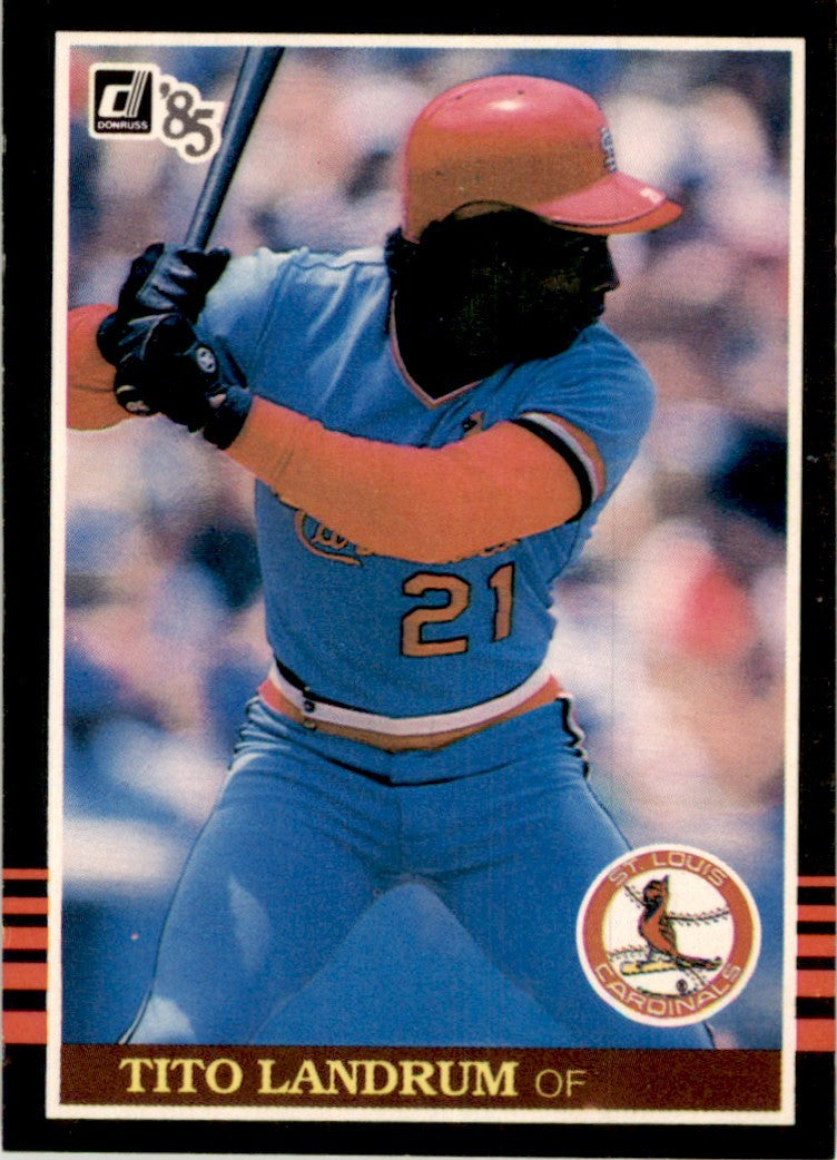 1985 Donruss Tito Landrum 102 Baseball Cards #168