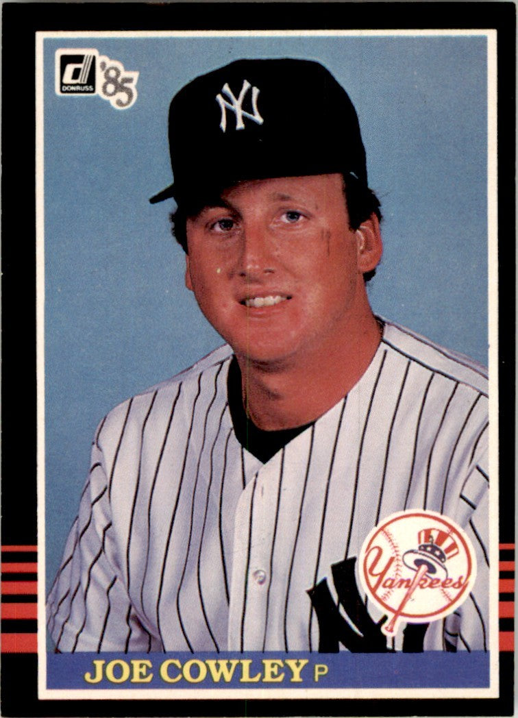 1985 Donruss Joe Cowley 104 Baseball Cards #613