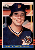 1985 Donruss Marty Castillo Baseball Cards #394