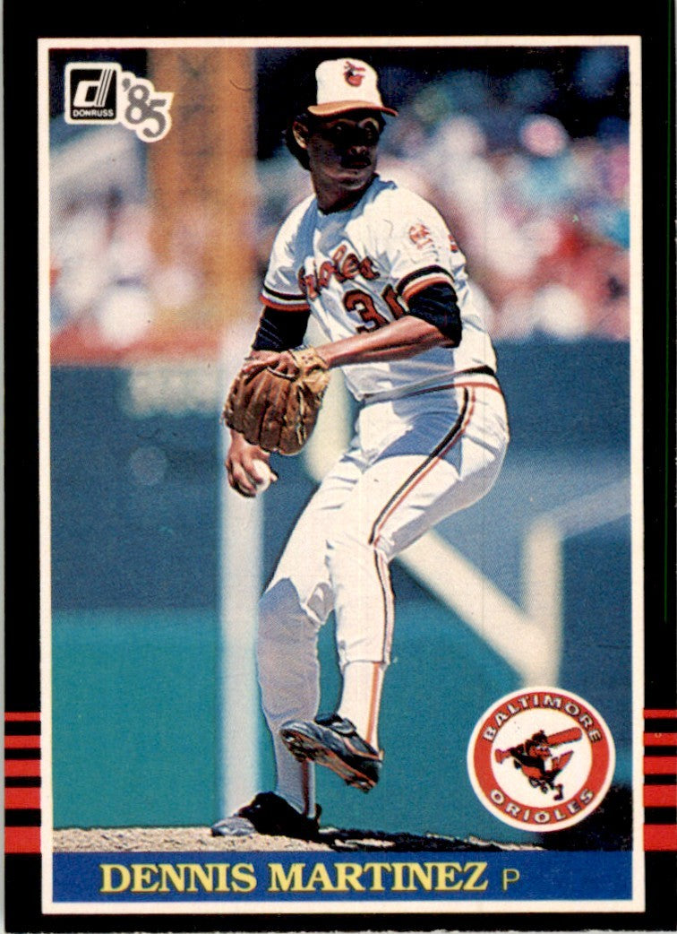 1985 Donruss Dennis Martinez Baseball Cards #514